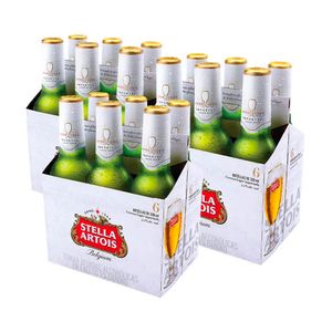 Pack 3 Cerveza STELLA ARTOIS Pack 6 Botella 330ml