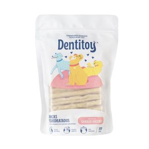 Cuidado Oral para Perros DENTITOY Carnaza Salchicha Paquete 500g
