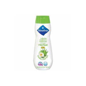 Jabón Íntimo NOSOTRAS Herbal Frasco 200 ml