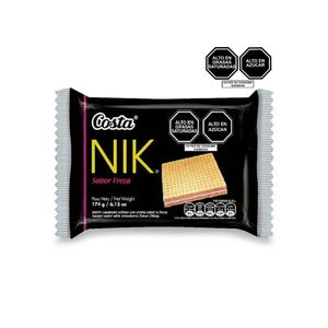 Wafer NIK COSTA Fresa Pack 6un 27g