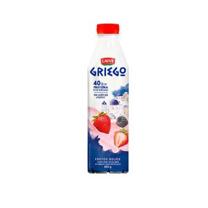 Yogurt Griego LAIVE Frutos Rojos Botella 800g