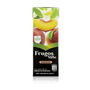 Bebida FRUGOS Nectar de Durazno Caja 235 ml
