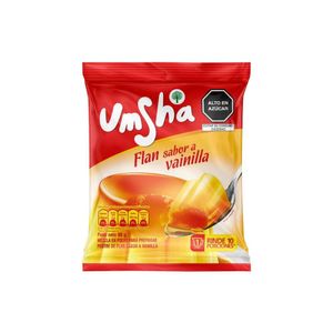 Flan UMSHA Sabor a Flan Bolsa 90gr