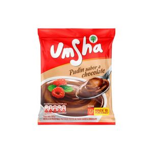 Pudin UMSHA Sabor a Chocolate Bolsa 100gr