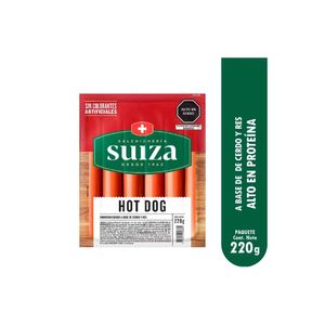 Hot Dog SUIZA Especial Paquete 220gr