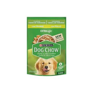 Alimento Húmedo DOG CHOW Pollo Cachorro Doypack 100g