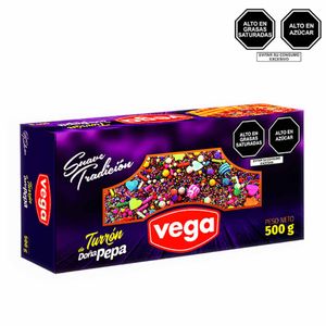 Turrón de Doña Pepa VEGA Caja 500gr