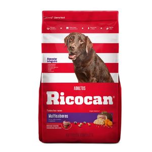 Comida para Perros RICOCAN Adultos Todas las Razas Multisabores Bolsa 22 Kg