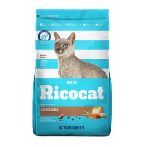 Comida para Gatos RICOCAT Esterilizados Bolsa 9 kg