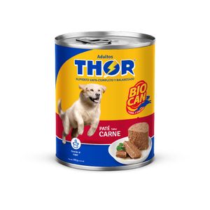 Comida para Perros THOR Adultos Paté con Carne Lata 11 oz