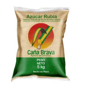 Azúcar Rubia CAÑA BRAVA Bolsa 5Kg
