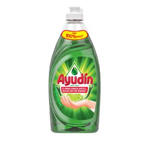 Lavavajilla Líquido AYUDÍN Limón Frasco 900 ml