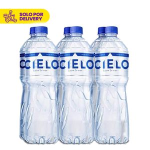Agua CIELO sin Gas Botella 2.5L Pack 6u
