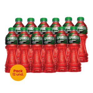 Pack 12 Bebida Rehidratante SPORADE Tropical Botella 500ml