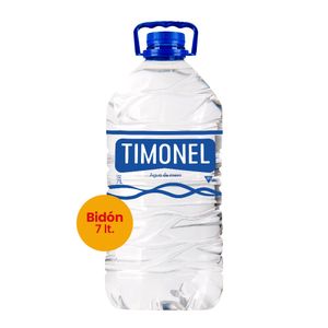 Agua TIMONEL sin Gas Bidón 7L