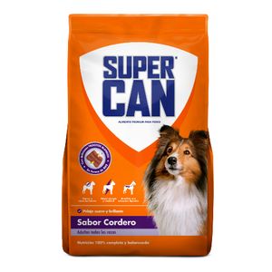 Comida para Perros SUPERCAN Adulto Todas las Razas Cordero Bolsa 15kg