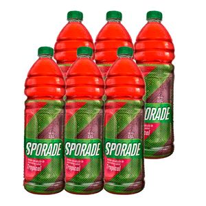 Bebida Rehidratante SPORADE Tropical Botella 1.5lt Paquete 6u
