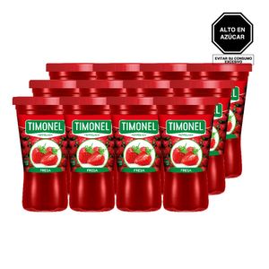 Mermelada TIMONEL Fresa Vaso 320gr Caja 12u