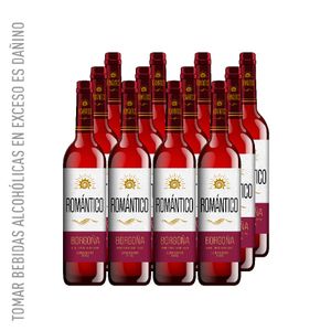 Vino Borgoña ROMANTICO Botella 750ml Caja 12u