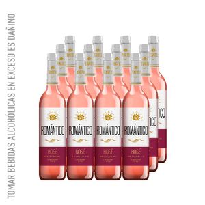 Vino Rose ROMANTICO Botella 750ml Caja 12u