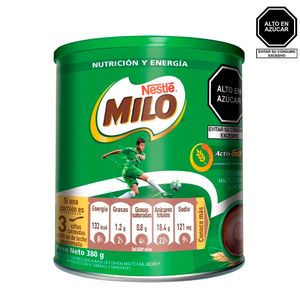 Alimento Granulado MILO Activ-go Lata 380gr