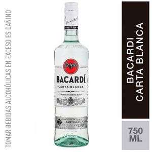 Ron BACARDI Carta Blanca Botella 750ml