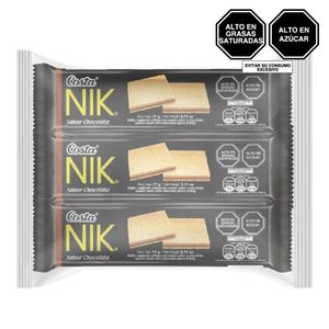 Wafer COSTA Nik Chocolate Paquete 6u 72g