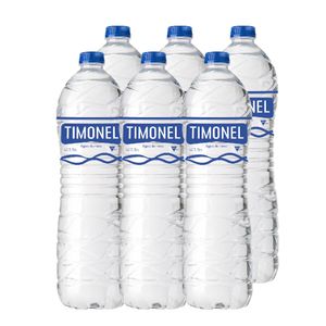 Agua TIMONEL sin Gas Botella 2.5L Paquete 6u