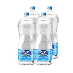 Agua PURA VIDA sin Gas Botella 3L Paquete 4u
