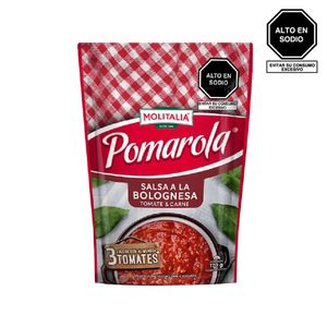 Salsa Bolognesa MOLITALIA Bolsa 170g