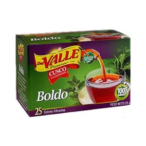 Infusiones DEL VALLE Boldo Caja 25u