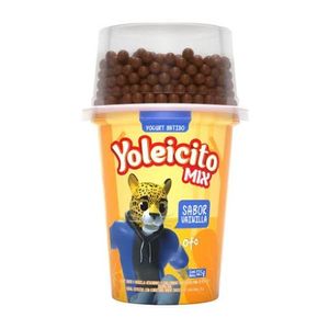 Yogurt YOLEIT Mix Sabor a Vainilla Bolitas de Chocolate Vaso 125g