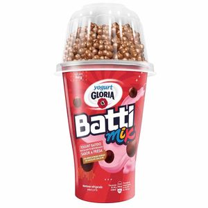 Yogurt Battimix GLORIA Fresa con Bolitas de Chocolate Vaso 146g