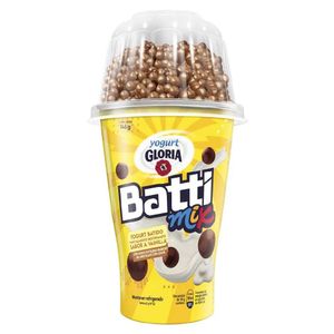 Yogurt Battimix GLORIA Vainilla con Bolitas de Chocolate Vaso 146g