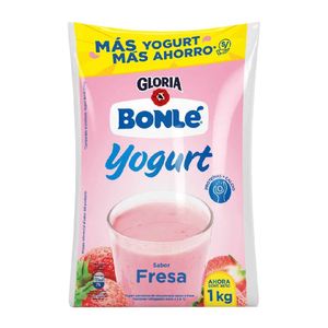 Yogurt BONLE Sabor a Fresa Bolsa 1Kg