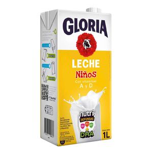 Leche GLORIA UHT Niños Caja 1L