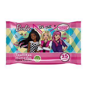 Toallitas Húmedas GELATTI Barbie Paquete 25u