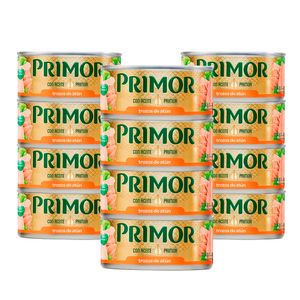 Trozos de Atún PRIMOR en Aceite Vegetal Lata 140g x12u