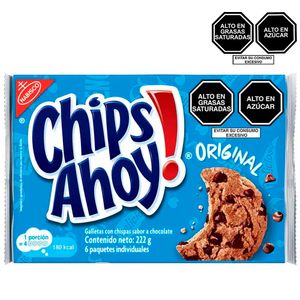 Galleta Chips Ahoy Paquete 222 gr