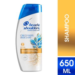 Shampoo HEAD & SHOULDERS Fuerza de Raíz Frasco 650ml