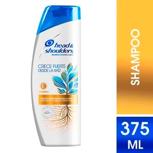 Shampoo HEAD & SHOULDERS Crece Fuerte Frasco 375 ml