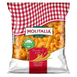 Fideo MOLITALIA Codo Rayado Bolsa 235g