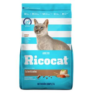 Comida para Gatos RICOCAT Adultos Esterilizados Saco 15K