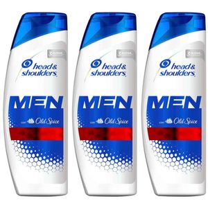 Shampoo HEAD & SHOULDERS Old Spice Frasco 375 ml x3u