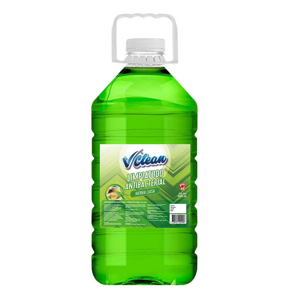 Limpiador VCLEAN Hierba Luisa 4L | Vega - vegaperu