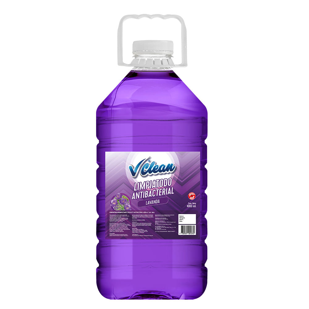 Limpiador VCLEAN Lavanda 4L | Vega - vegaperu