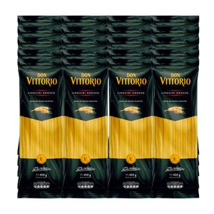 Fideos Linguini Grosso DON VITTORIO Bolsa 450g Paquete 20u