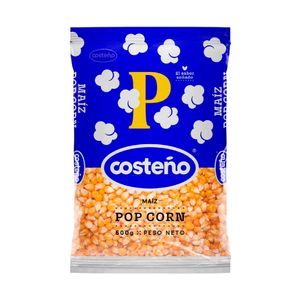 Maíz Pop Corn COSTEÑO Bolsa 500g