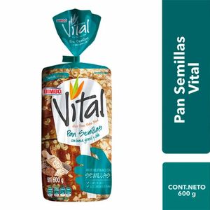 Pan de Molde BIMBO Blanco Vital de Semillas Bolsa 600gr