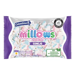 Marshmallow COLOMBINA Millows Conejo Bolsa 145gr